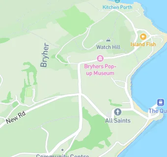 map for Bryher Shop