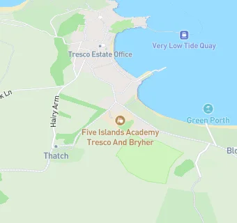 map for Tresco Church of England Primary School