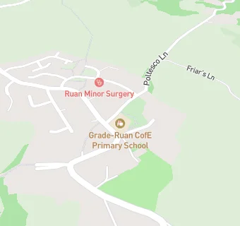 map for Grade-Ruan CofE School