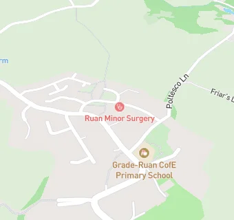 map for Grade Ruan C Of E Primary School