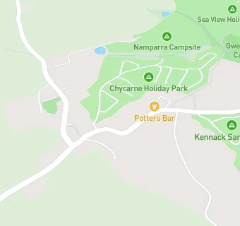 map for Chycarne Holiday Park