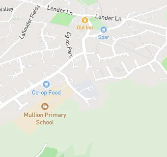 map for Mullion Primary School