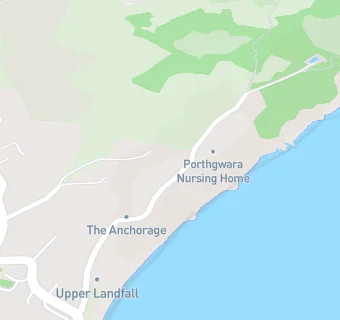 map for Porthgwara Nursing Home