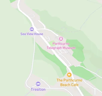 map for The Cafe At Porthcurno Beach