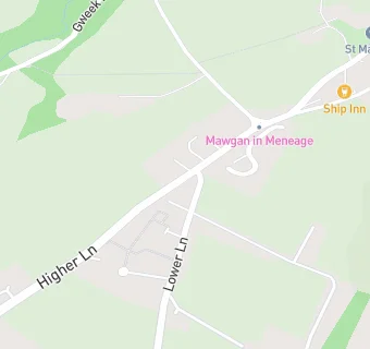 map for Mawgan Post Office And Stores