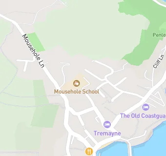 map for Mousehole School