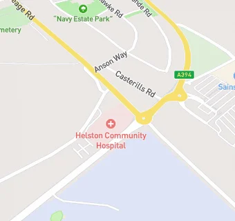 map for Helston Community Hospital