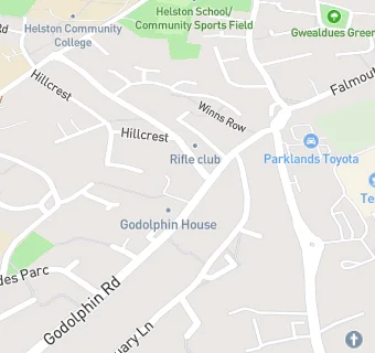 map for Godolphin House