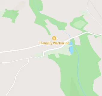 map for Trengilly Wartha Inn