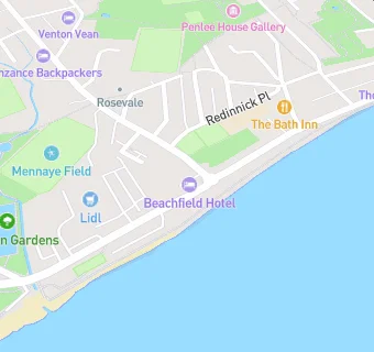 map for The Beach Club