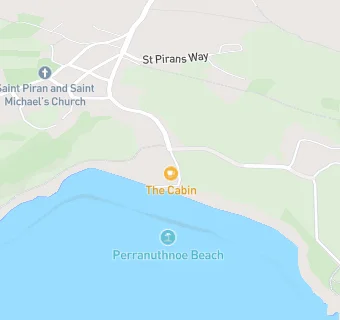 map for The Cabin Beach Cafe