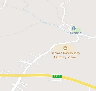 map for Germoe Community Primary School