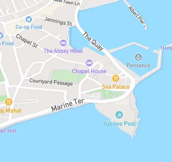 map for The Yacht Inn