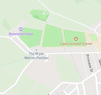 map for Cape Cornwall School