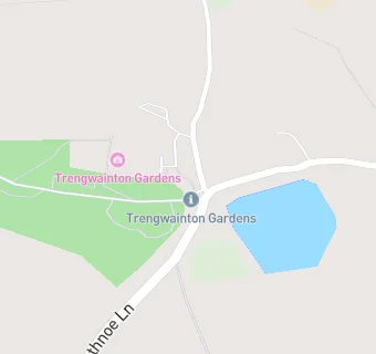 map for Trengwainton Tearooms