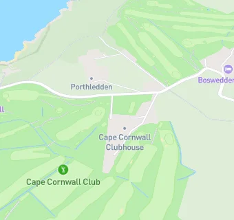 map for Cape Cornwall Club