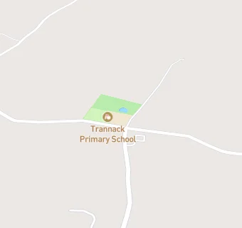 map for Trannack Primary School