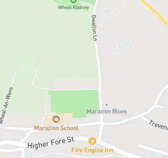 map for Marazion Surgery