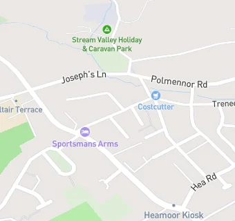 map for Sportsmans Arms