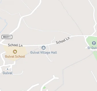 map for Gulval School