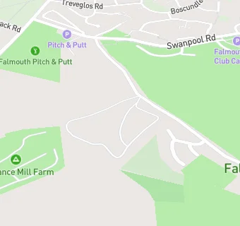 map for Falmouth Pitch And Putt