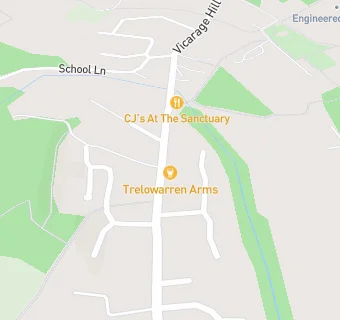 map for The Trelowarren Arms