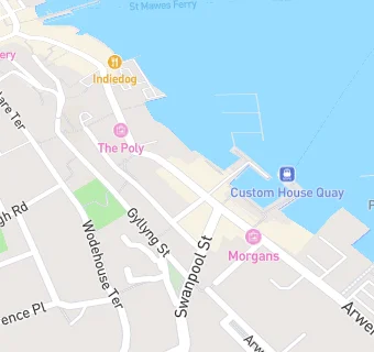 map for Falmouth Fishmongers