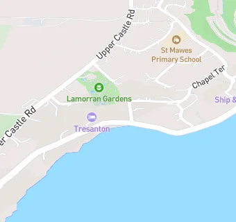 map for Hotel Tresanton