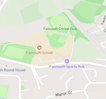 map for Falmouth School