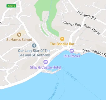 map for St Mawes Pharmacy