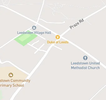 map for Leedstown Community Primary School