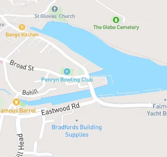 map for Penryn Dental Practice