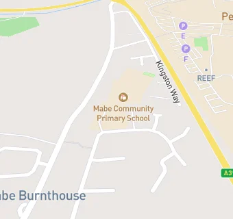 map for Mabe Community Primary School