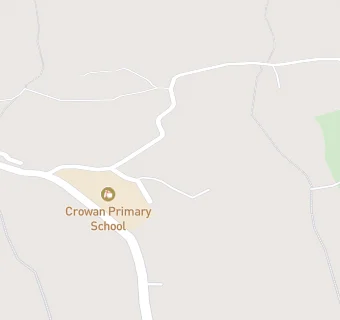 map for Crowan Primary School