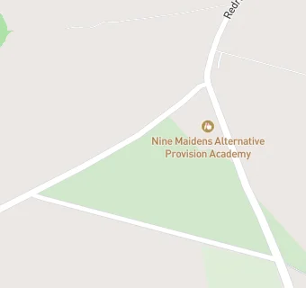 map for Nine Maidens Alternative Provision Academy