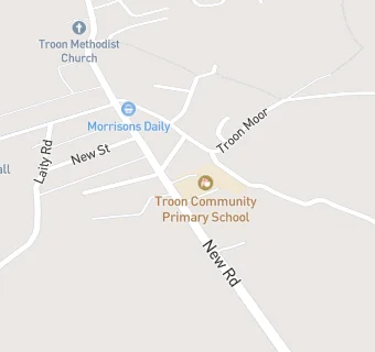 map for Troon Community Primary School