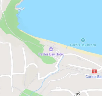 map for Carbis Bay Hotel