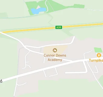 map for Connor Downs Academy