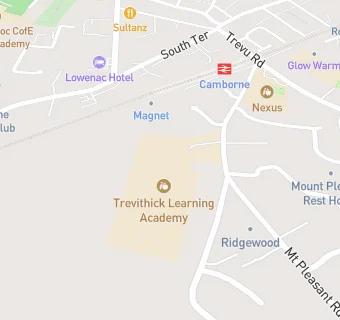 map for Trevithick Primary School