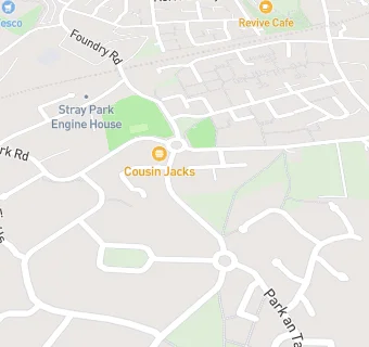 map for Cousin Jacks