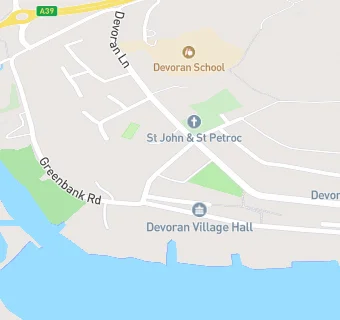 map for Devoran Pre-School