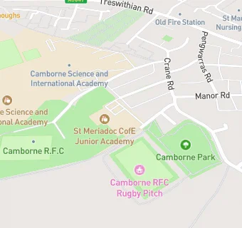 map for St Meriadoc CofE Junior Academy