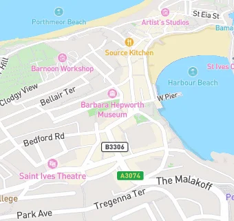 map for The Queens Hotel