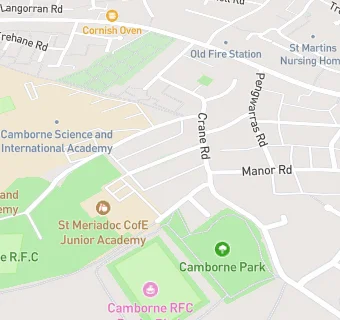 map for St Meriadoc Church Of England Junior School