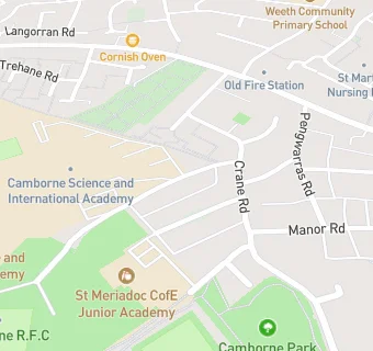 map for St Meriadoc CofE Junior School