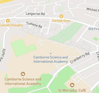 map for Camborne Science and Community College