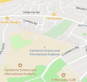 map for Camborne Science And International Academy