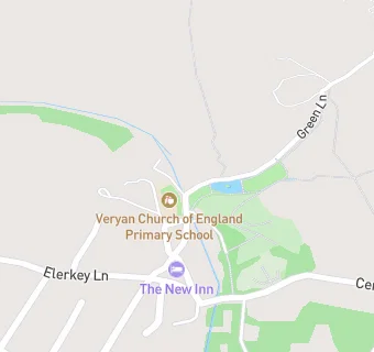 map for Veryan Community Cafe