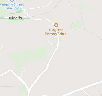 map for Cusgarne Primary School