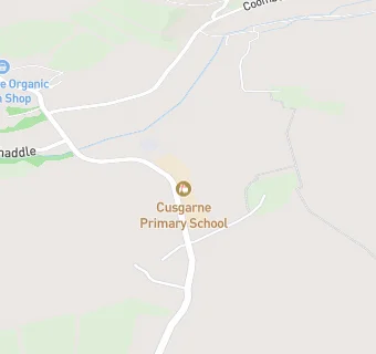 map for Cusgarne Community Primary School